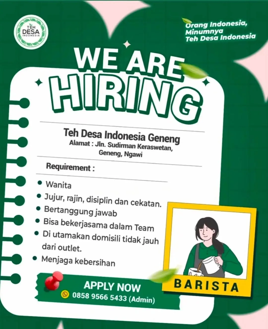 Logo Teh Desa Indonesia Geneng
