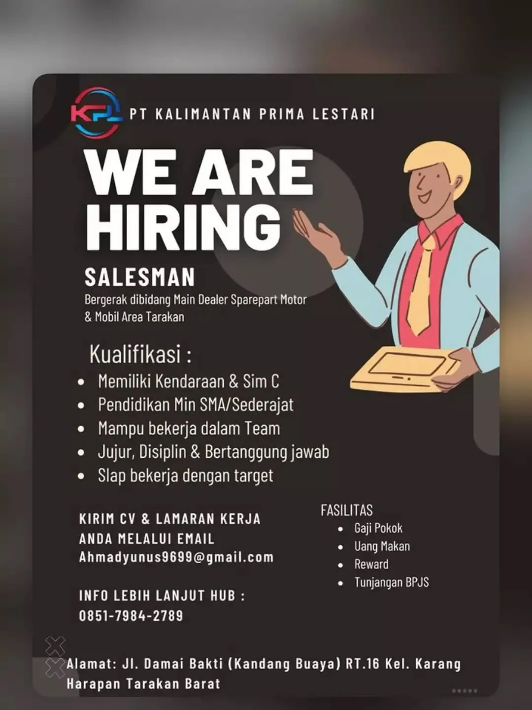 Logo PT Kalimantan Prima Lestari