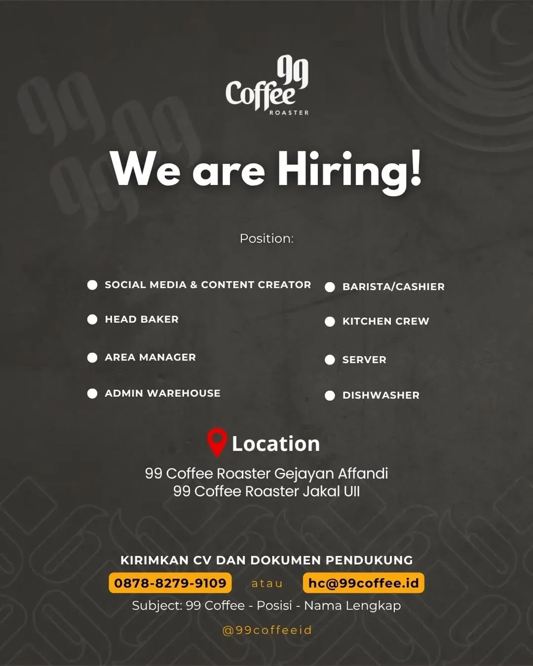 Logo 99 Coffee Roaster