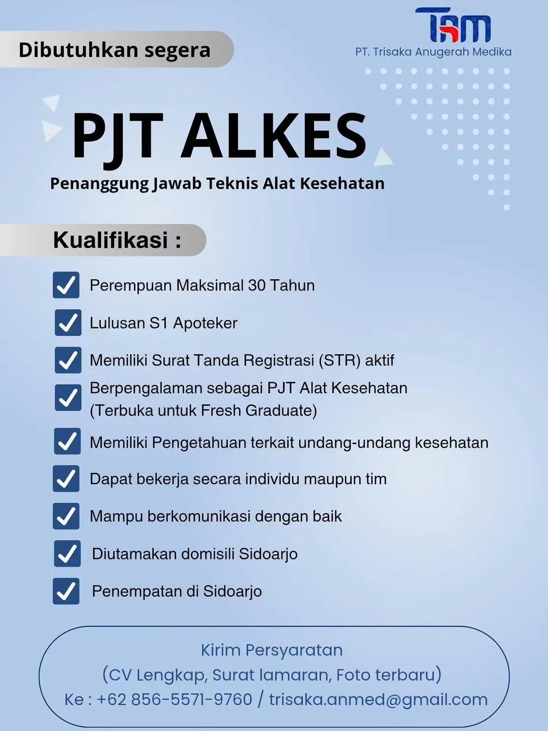 Logo PT. Trisaka Anugerah Medika