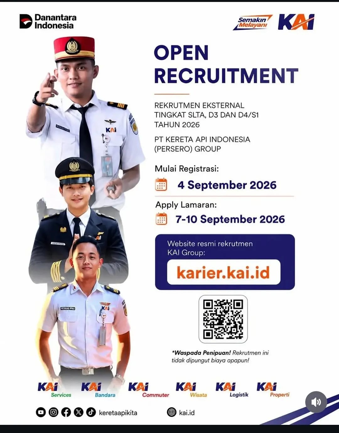 Logo PT Kereta Api Indonesia (Persero) Group