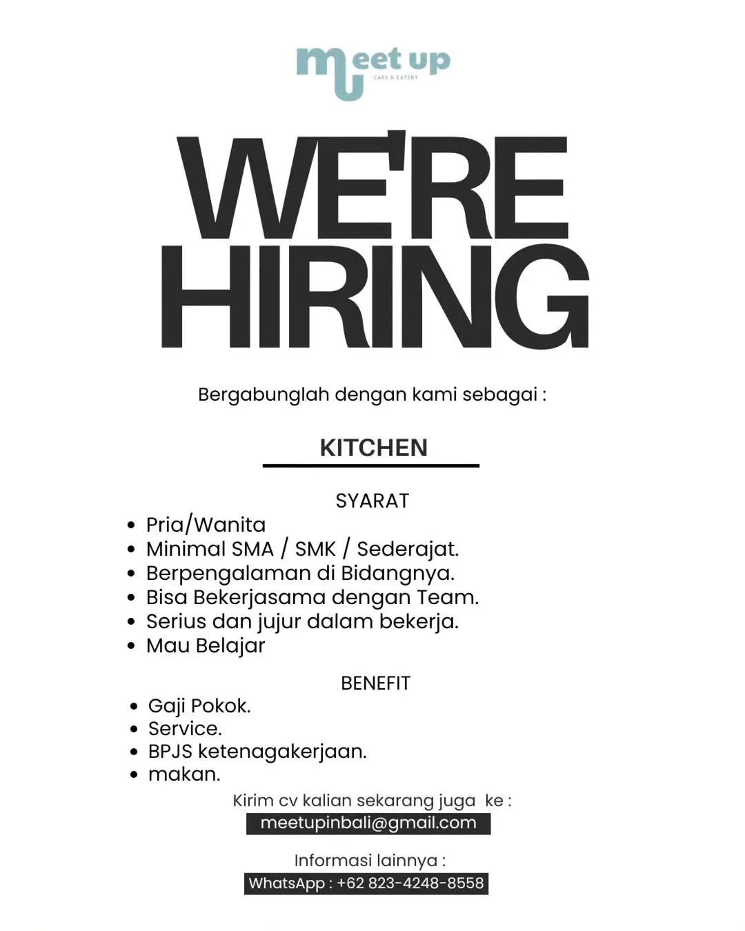 Logo meet up CAFE & EATERY