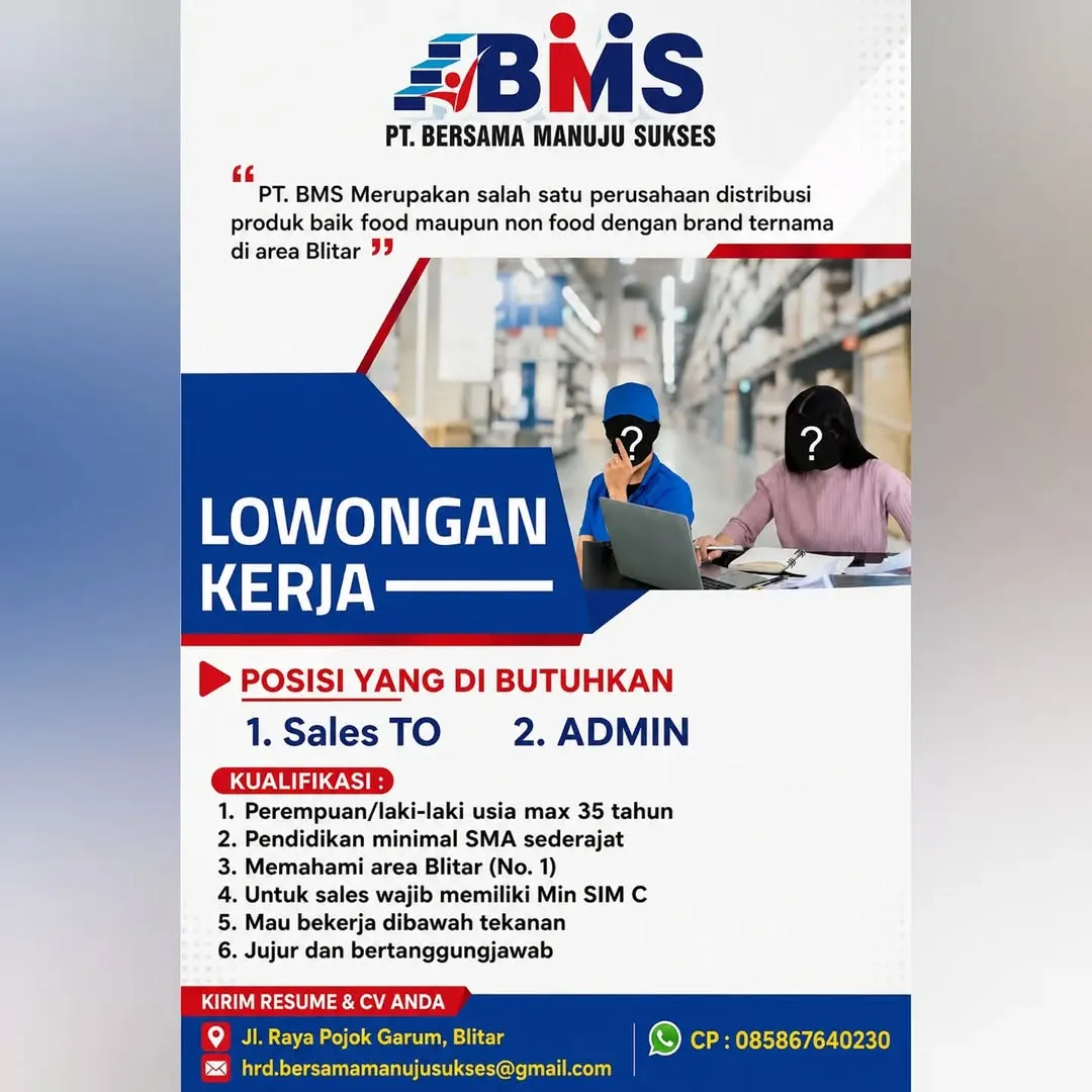 Logo PT. Bersama Manuju Sukses (BMS)