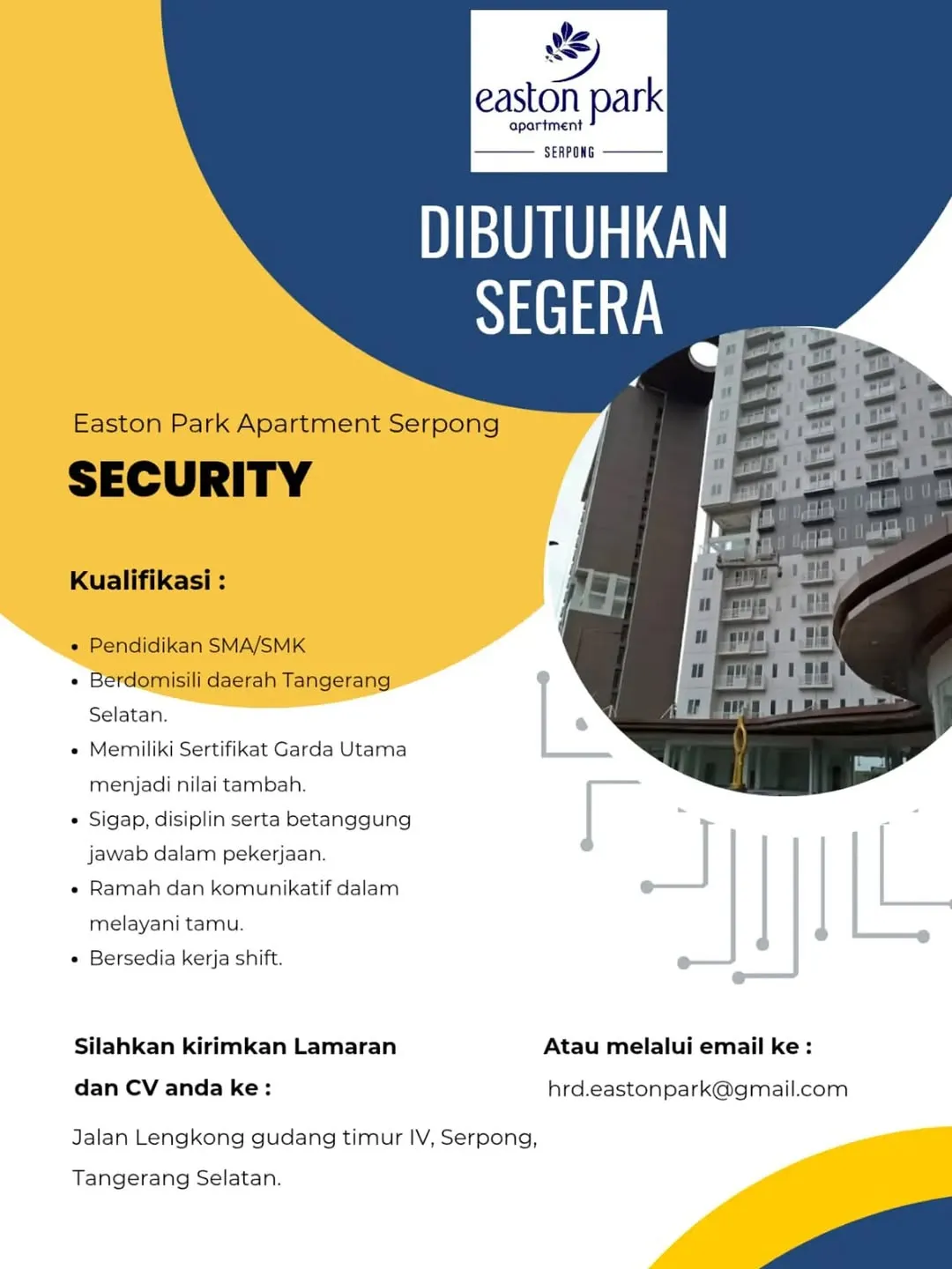 Logo Easton Park Apartment Serpong