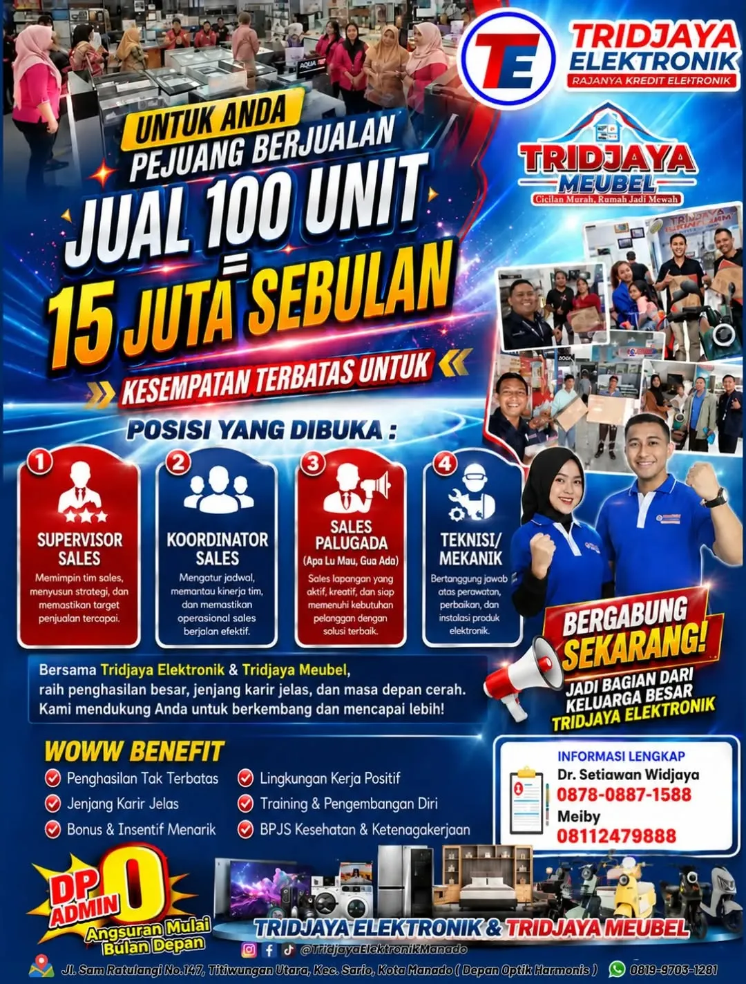 Logo TRIDJAYA ELEKTRONIK & TRIDJAYA MEBEL