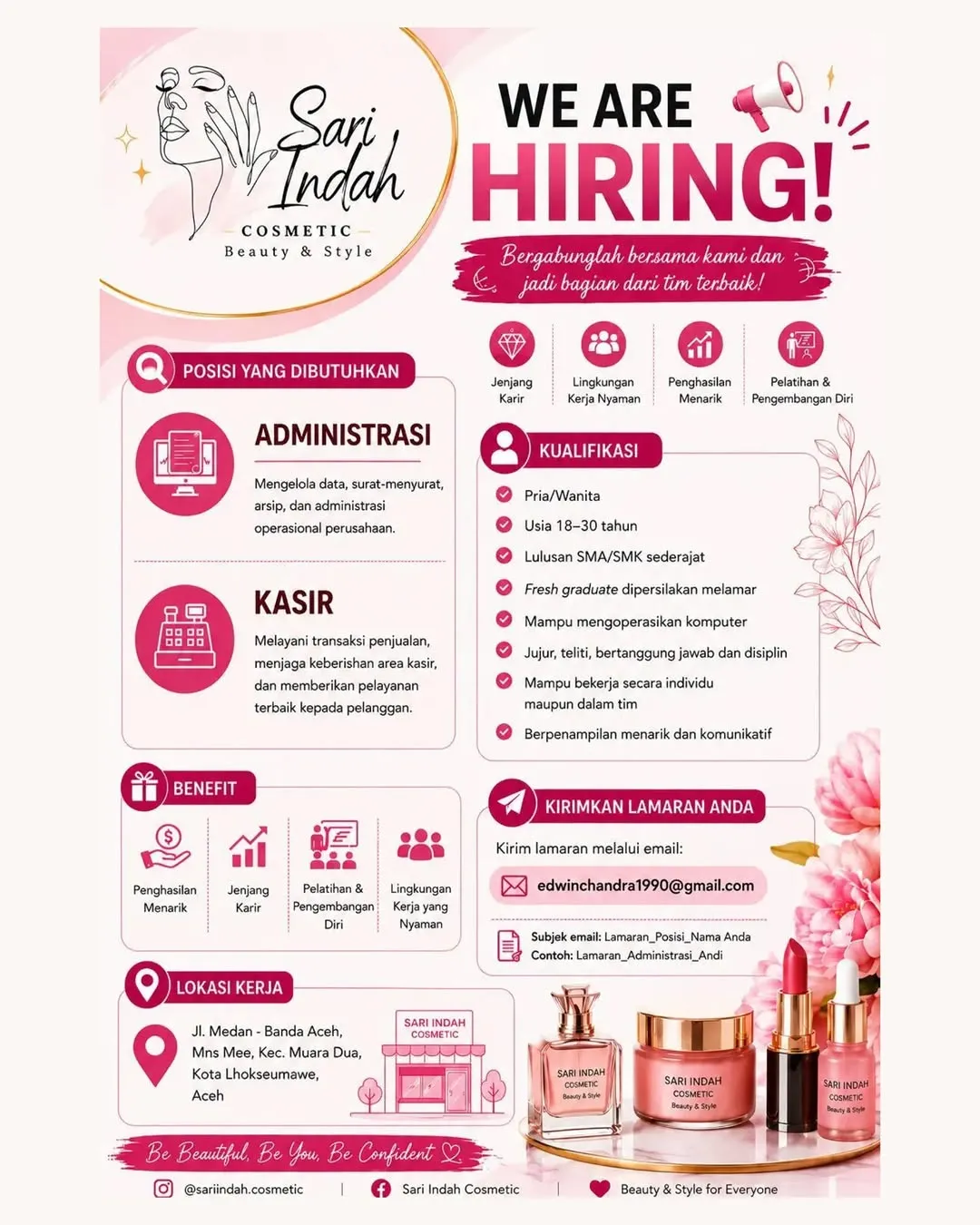 Logo Sari Indah Cosmetic