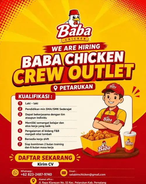 Logo baba chicken