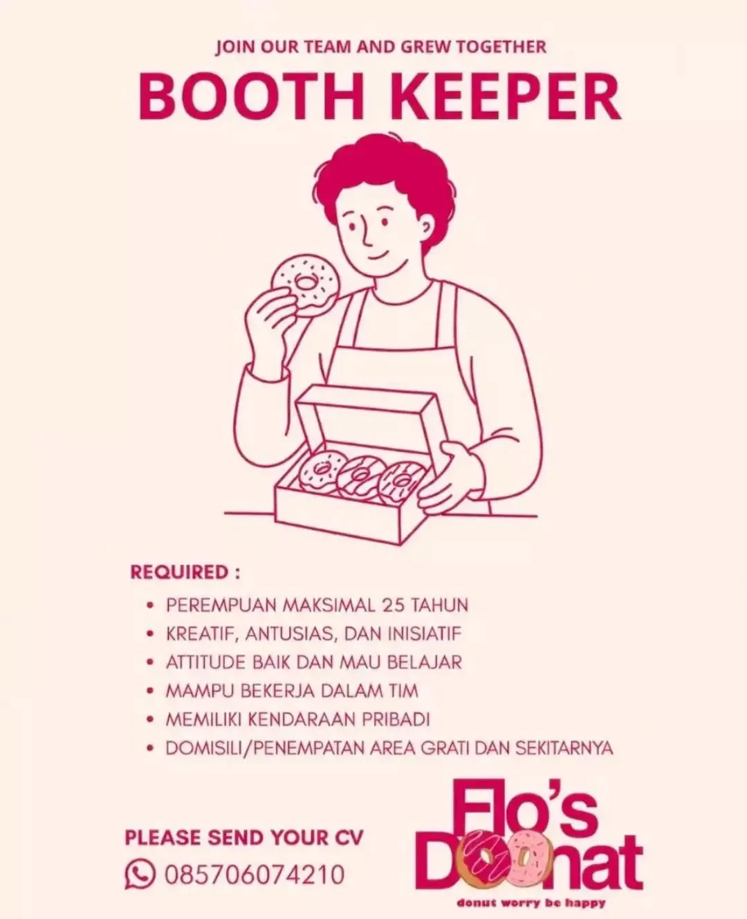 Logo Flo's Donut