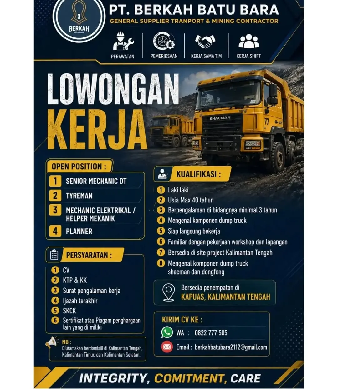 Logo PT. BERKAH BATU BARA