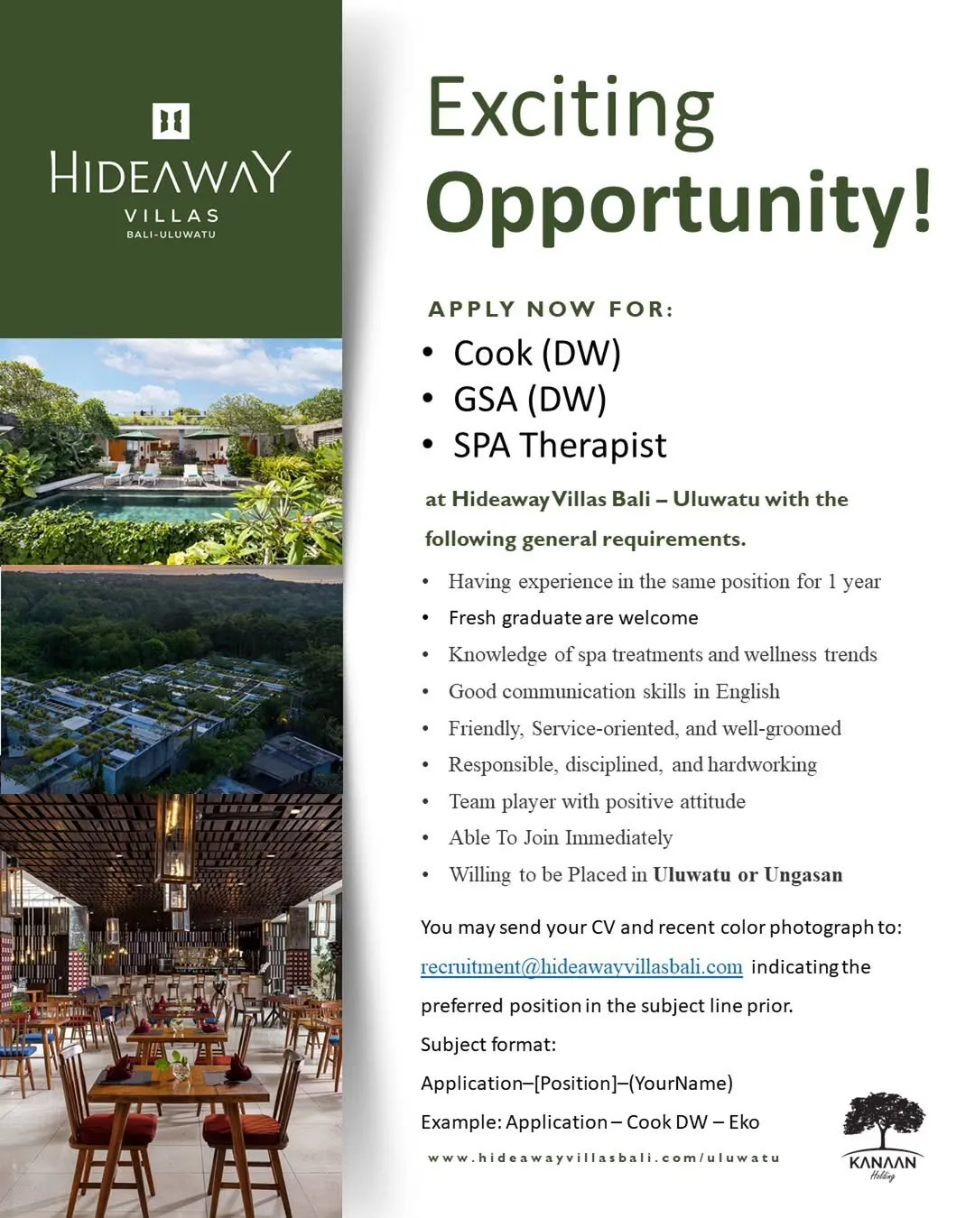 Logo Hideaway Villas Bali