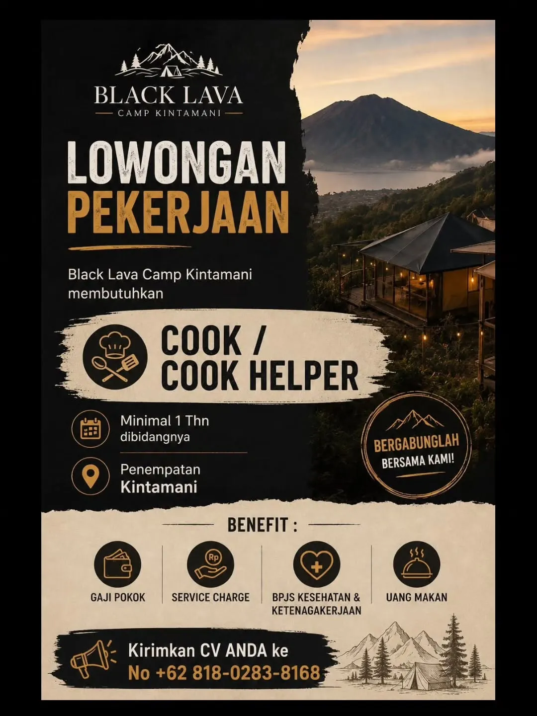 Logo Black Lava Camp Kintamani