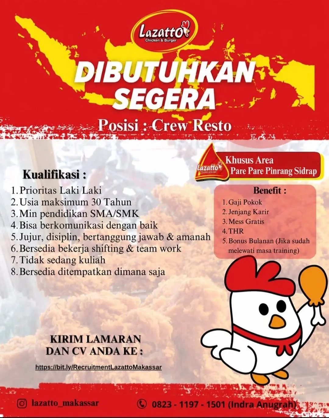 Logo Lazatto Chicken & Burger