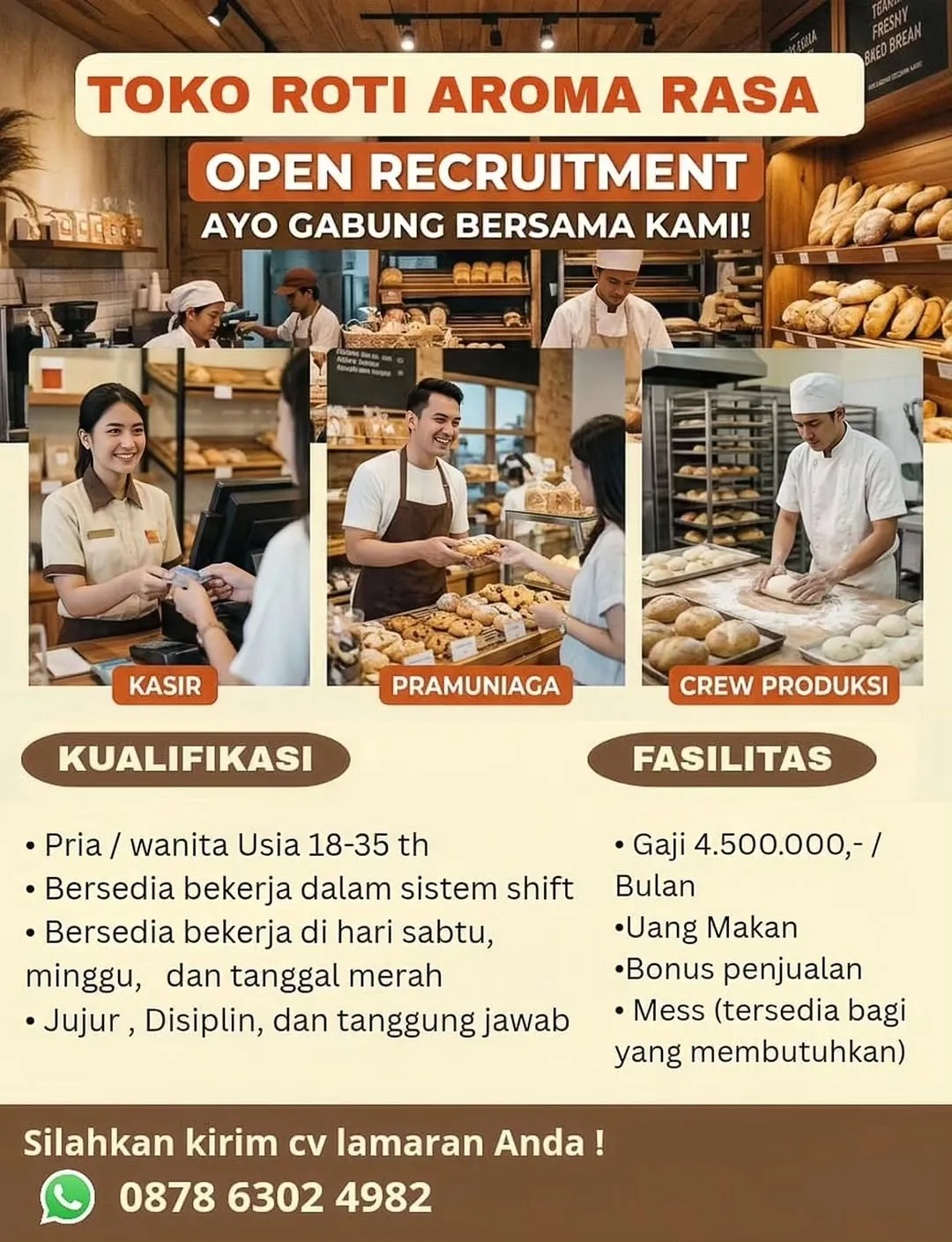 Logo Toko Roti Aroma Rasa