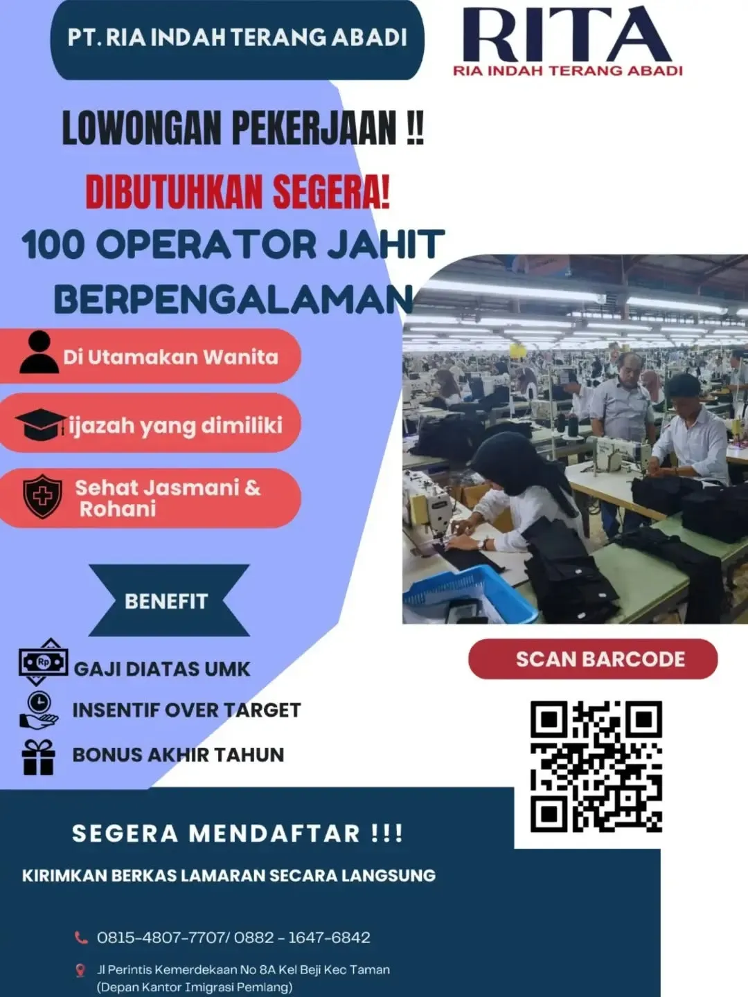 Logo PT. Ria Indah Terang Abadi