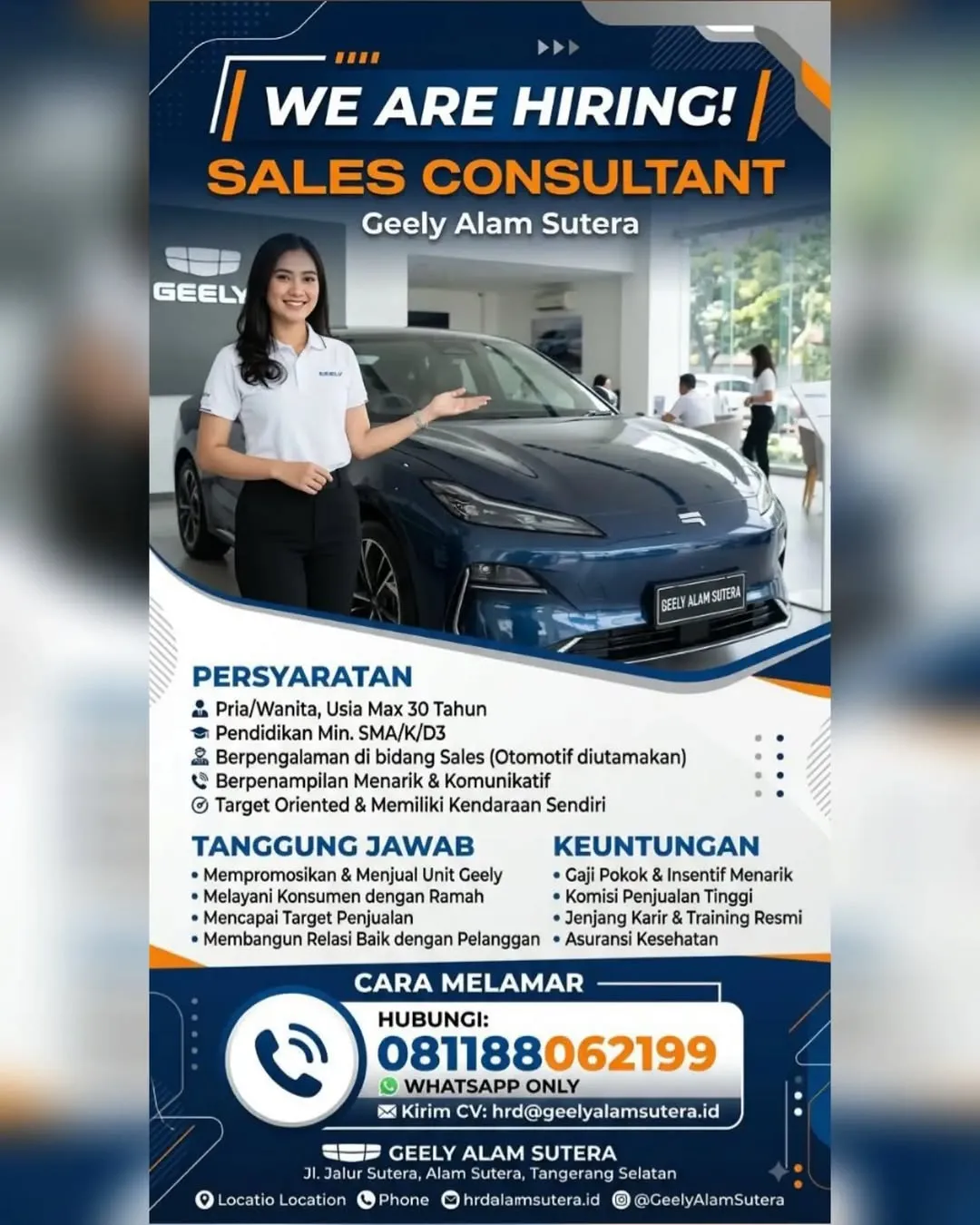 Logo Geely Alam Sutera