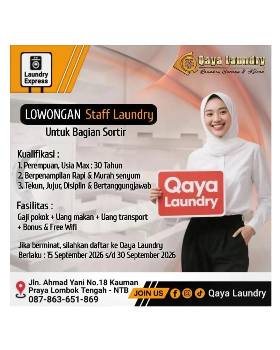 Logo Qaya Laundry