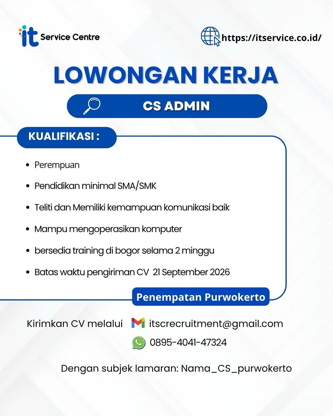 Logo IT Service Centre