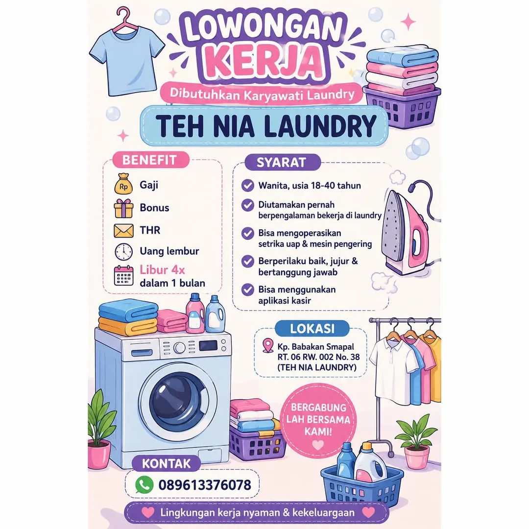 Logo TEH NIA LAUNDRY
