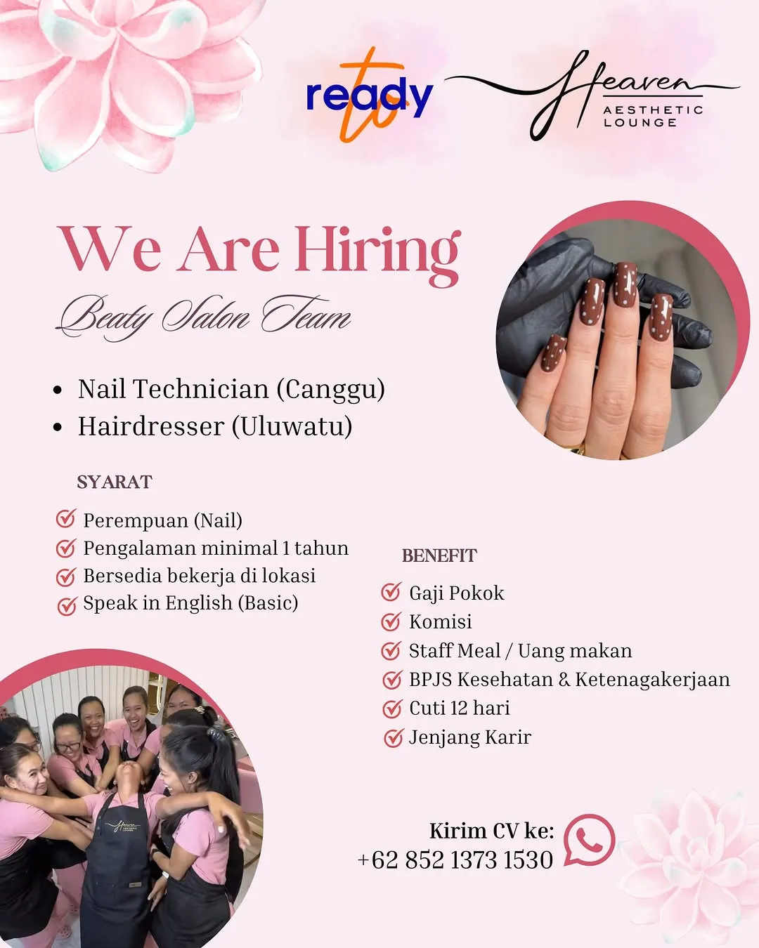 Logo Heaven Aesthetic Lounge & Ready To Beauty Salon