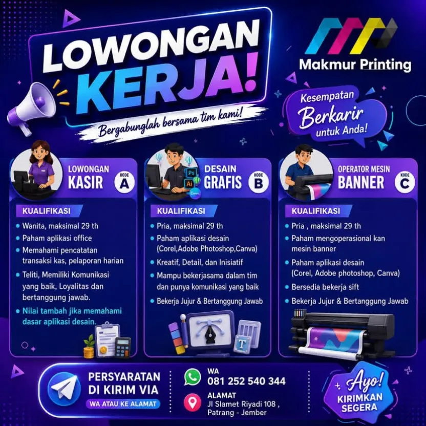 Logo Makmur Printing