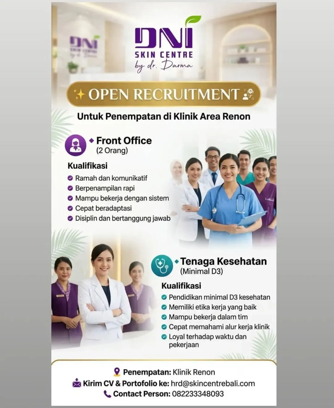 Logo DNI Skin Centre by dr. Dama