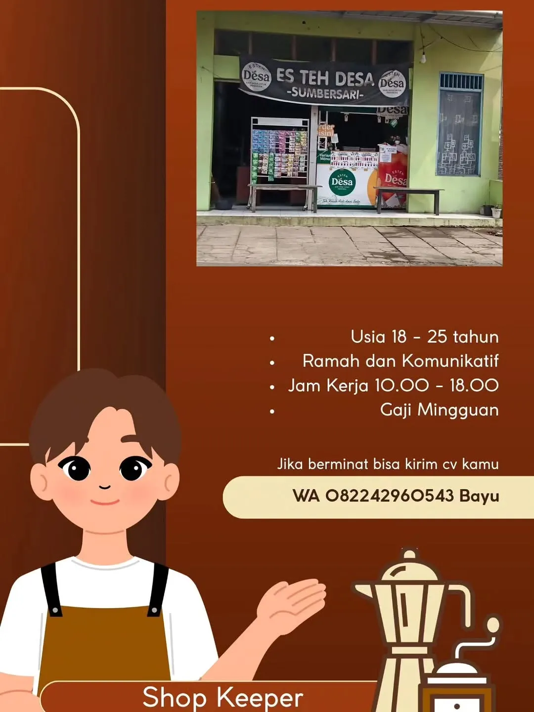 Logo ES TEH DESA -SUMBERSARI-