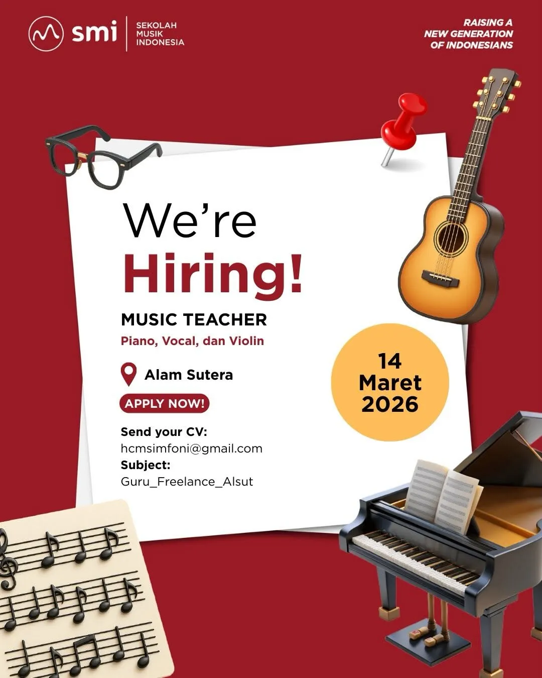 Logo Sekolah Musik Indonesia