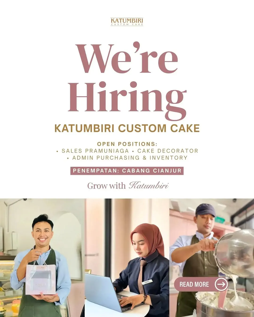 Logo Katumbiri Custom Cake
