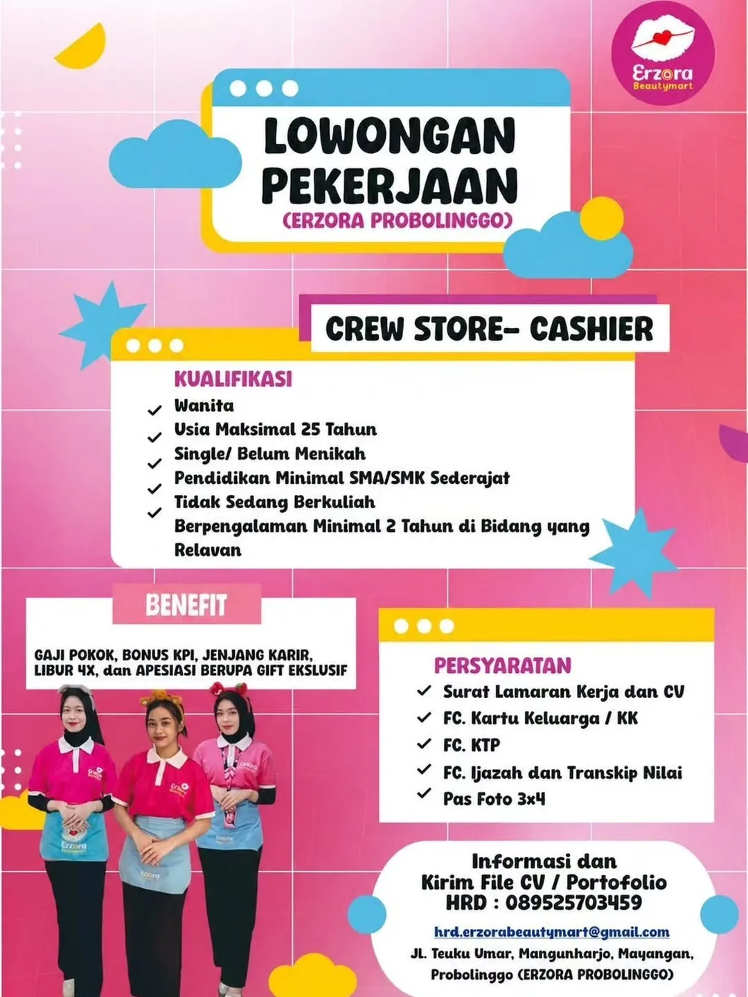 Logo Erzora Beautymart