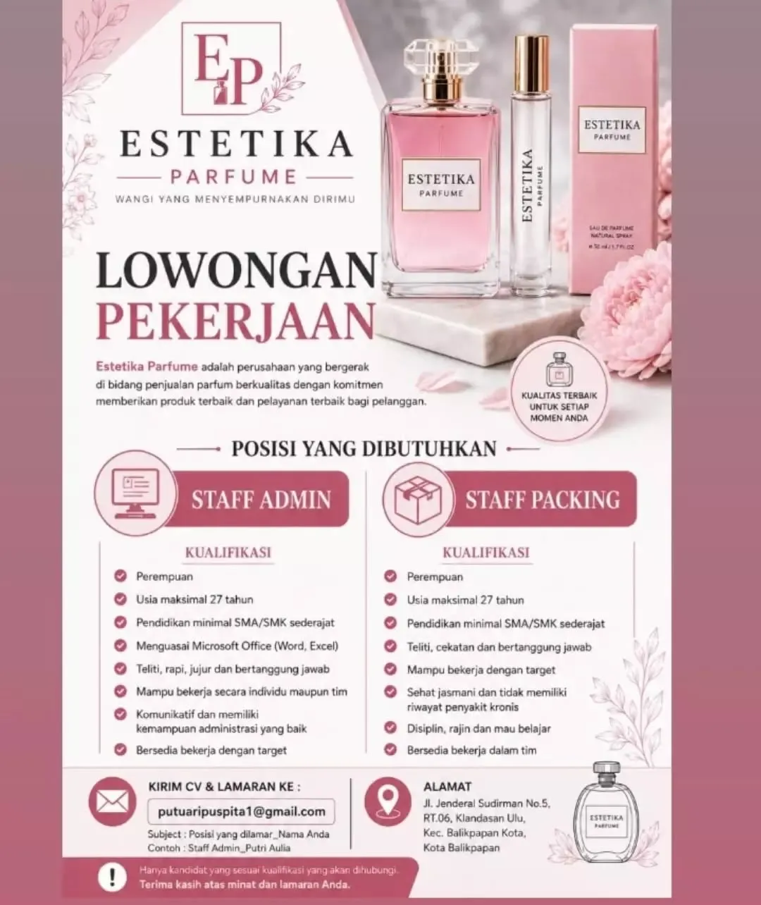 Logo Estetika Parfume