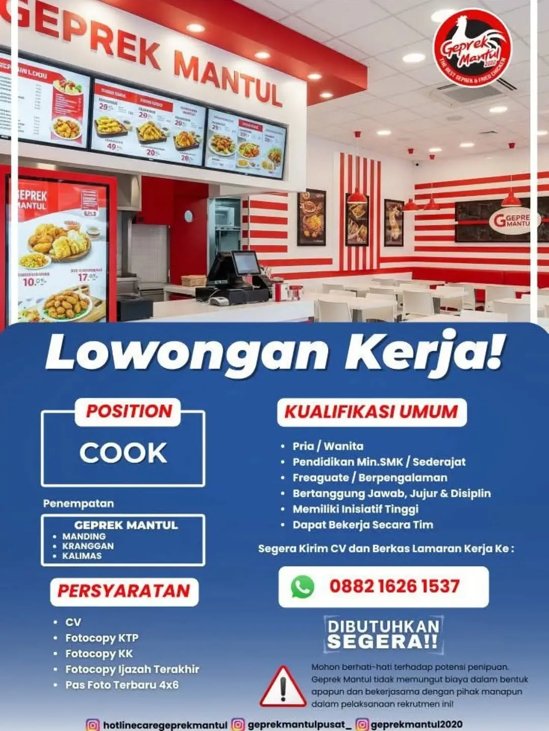Logo Geprek Mantul