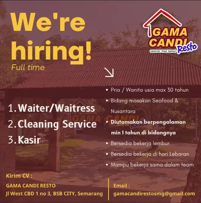 Logo Gama Candi Resto