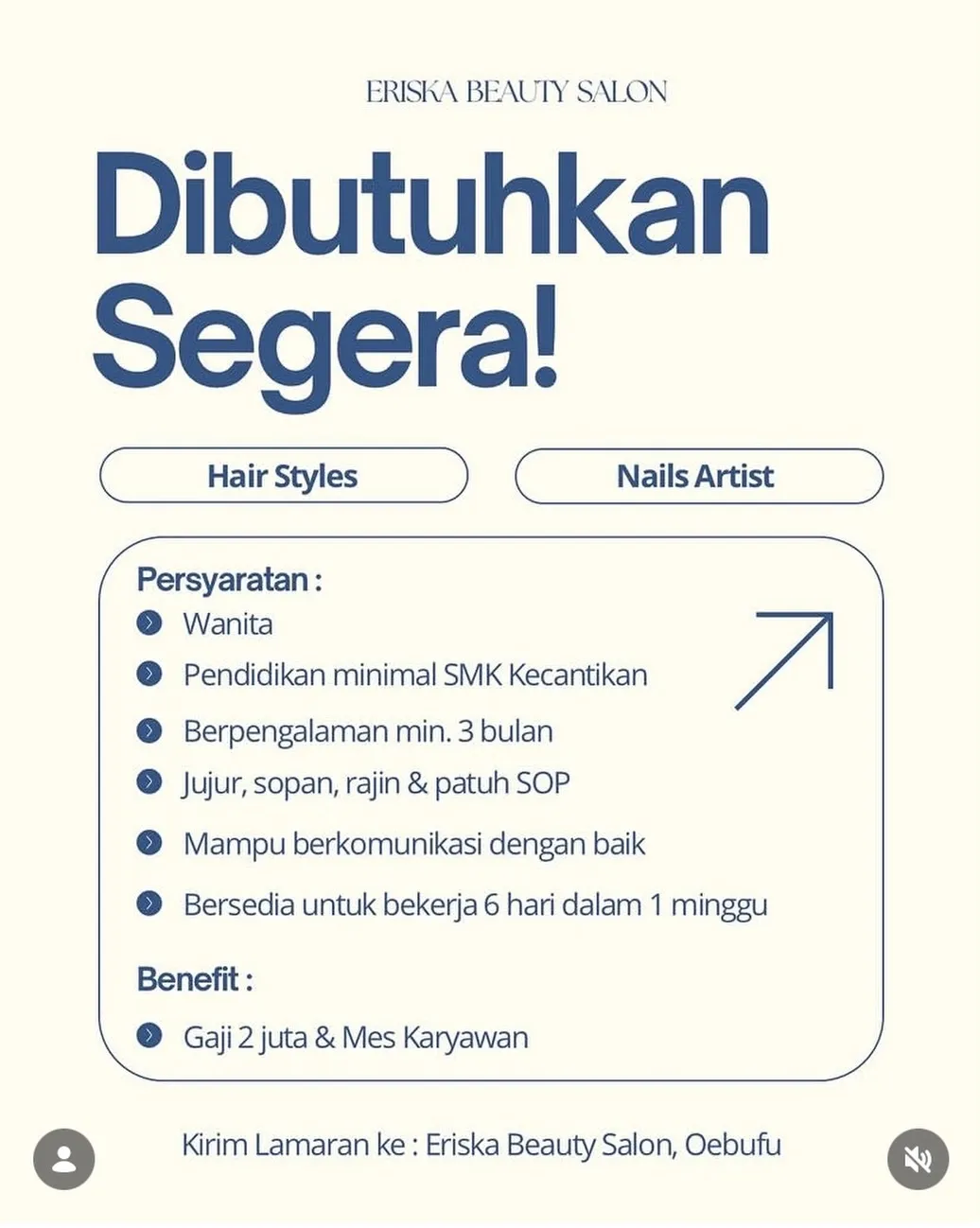 Logo ERISKA BEAUTY SALON