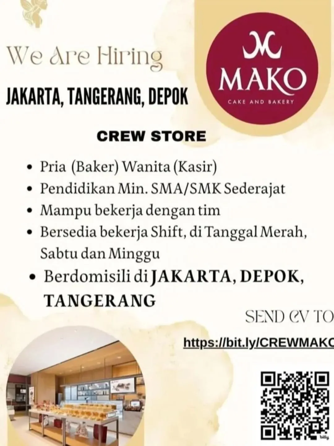 Logo MAKO Cake and Bakery
