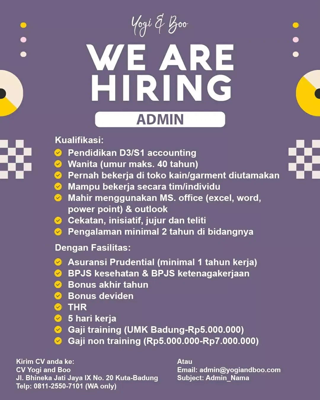 Logo CV Yogi and Boo