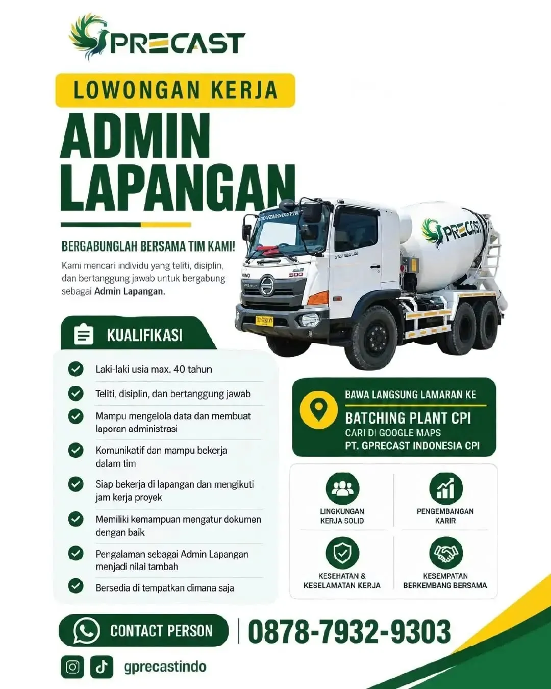 Logo PT. GPRECAST INDONESIA CPI