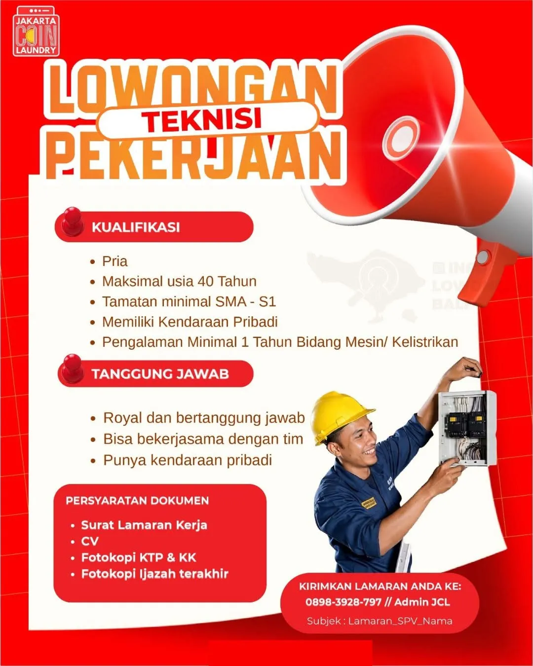 Logo Jakarta Coin Laundry