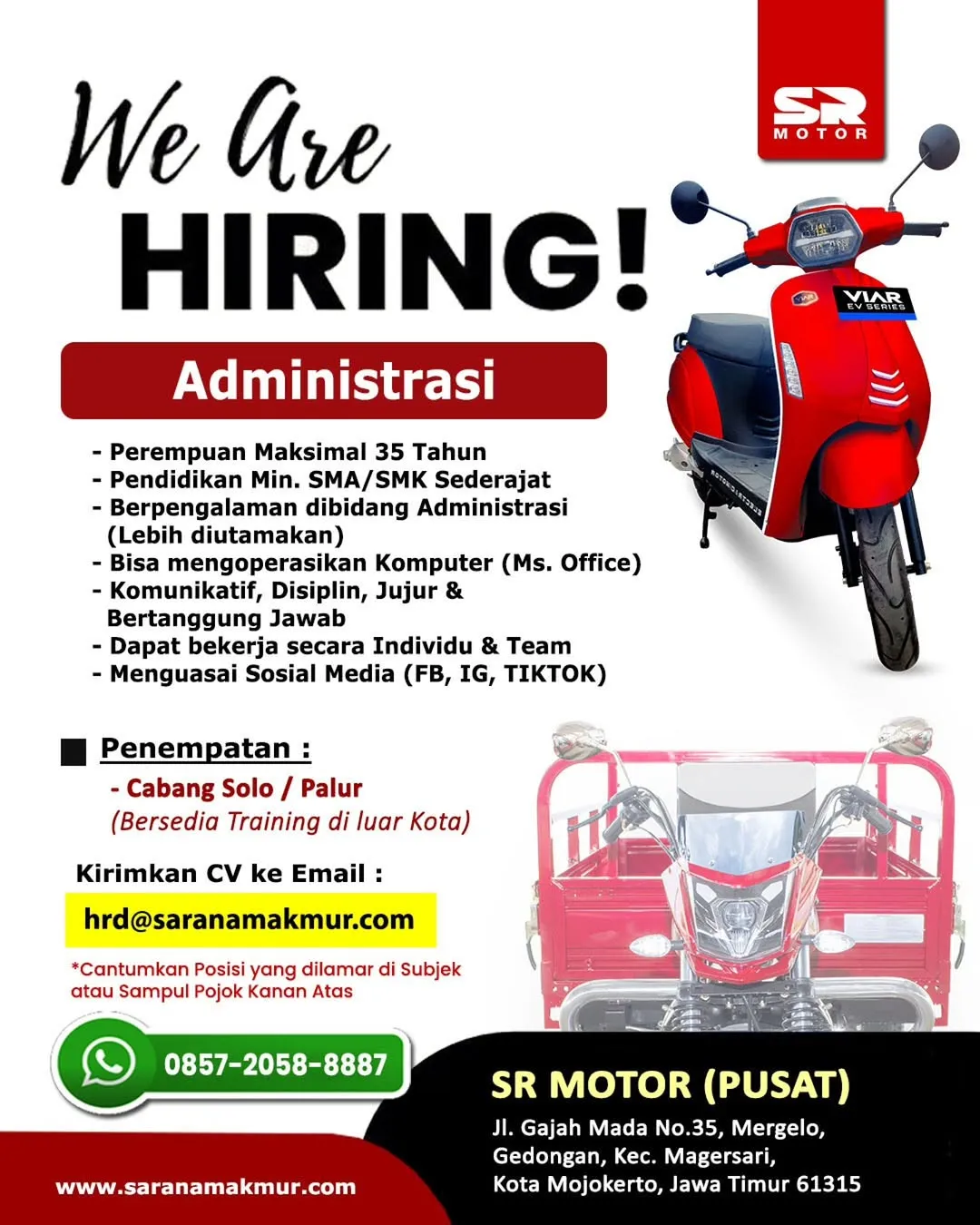 Logo SR MOTOR