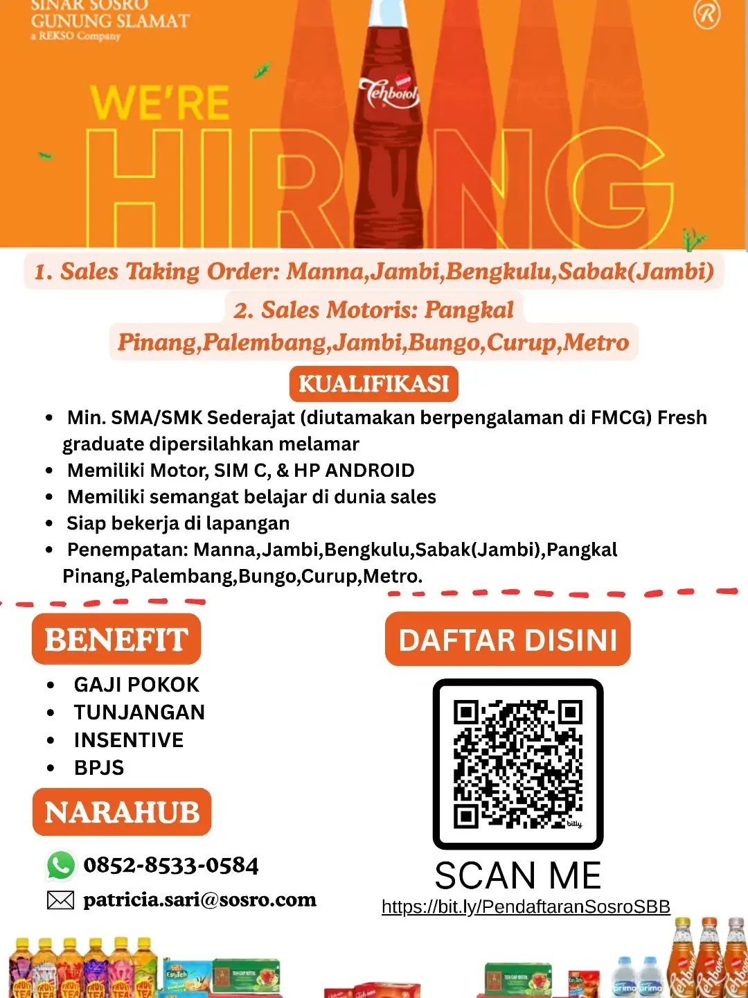 Logo Sinar Sosro Gunung Slamat a REKSO Company