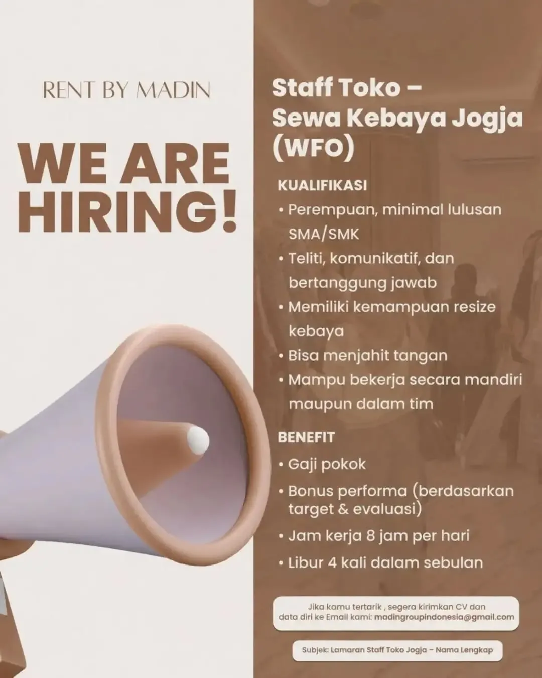 Logo RENT BY MADIN
