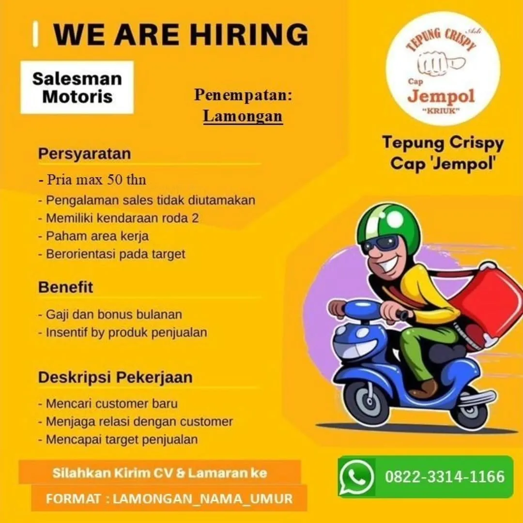 Logo Tepung Crispy Cap 'Jempol'
