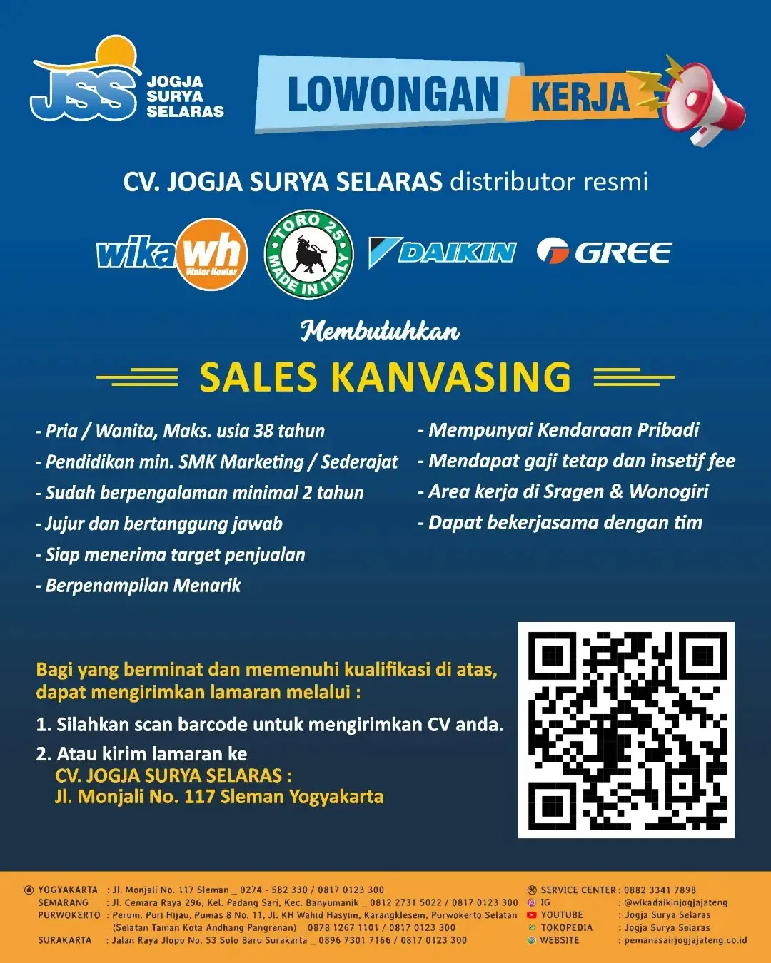 Logo CV. Jogja Surya Selaras