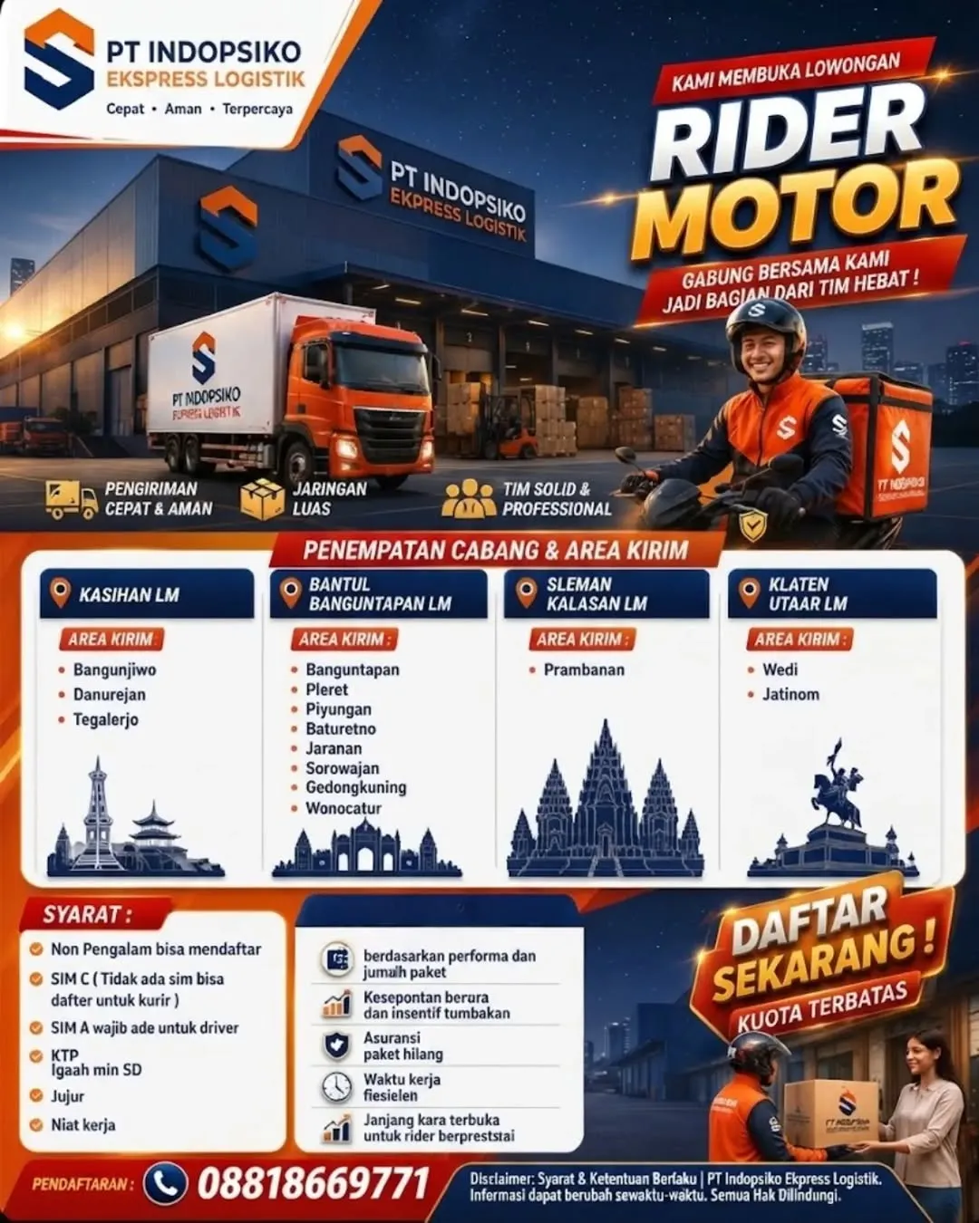 Logo PT Indopsiko Ekspres Logistik