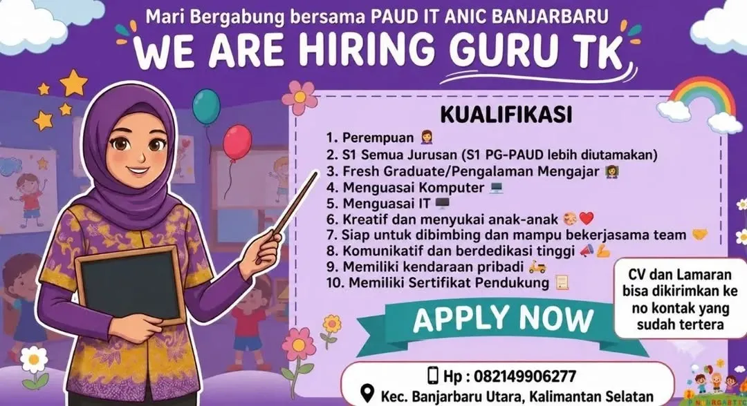 Logo PAUD IT ANIC BANJARBARU