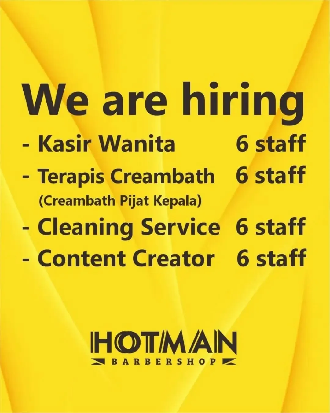 Logo HOTMAN Barbershop