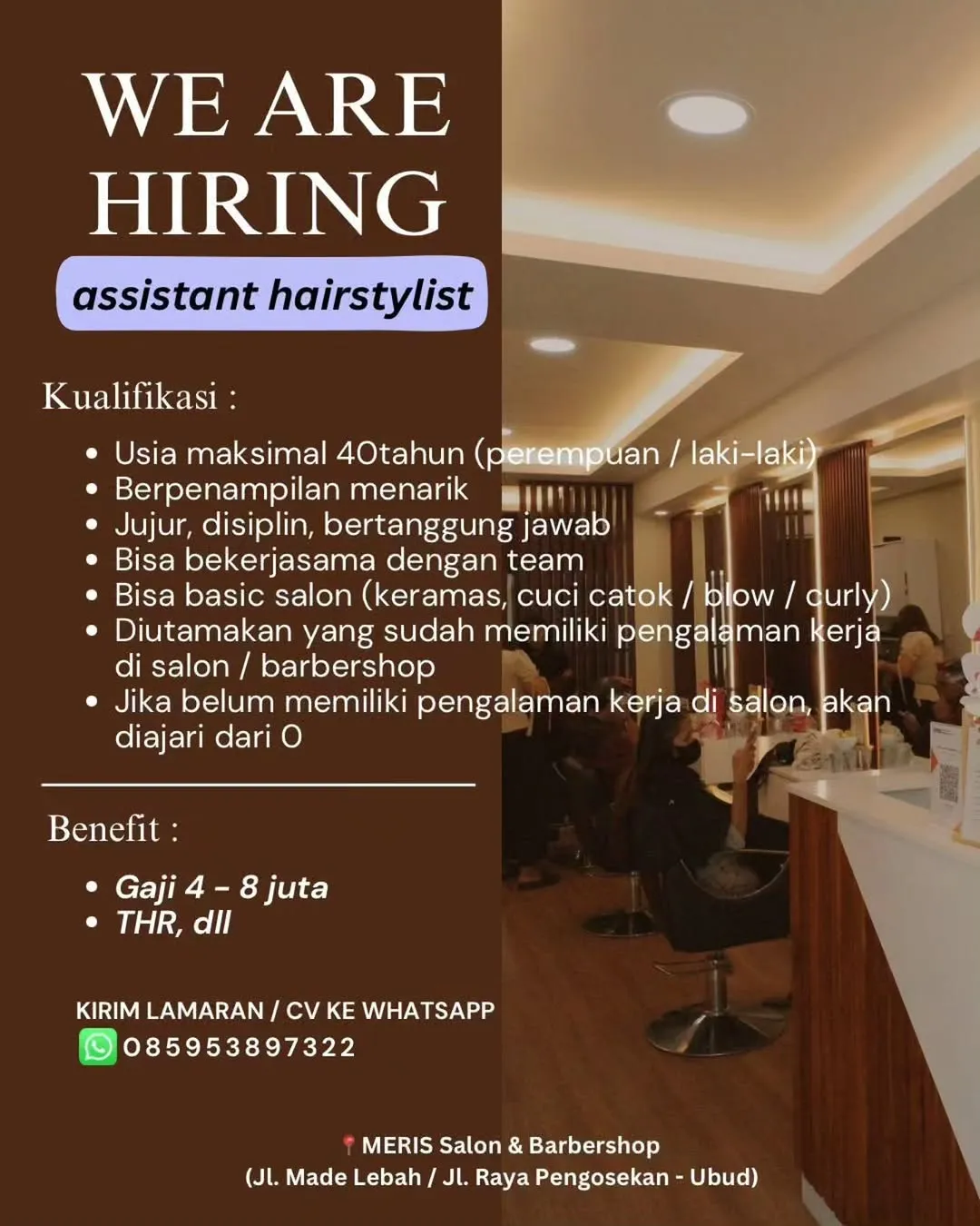 Logo MERIS Salon & Barbershop