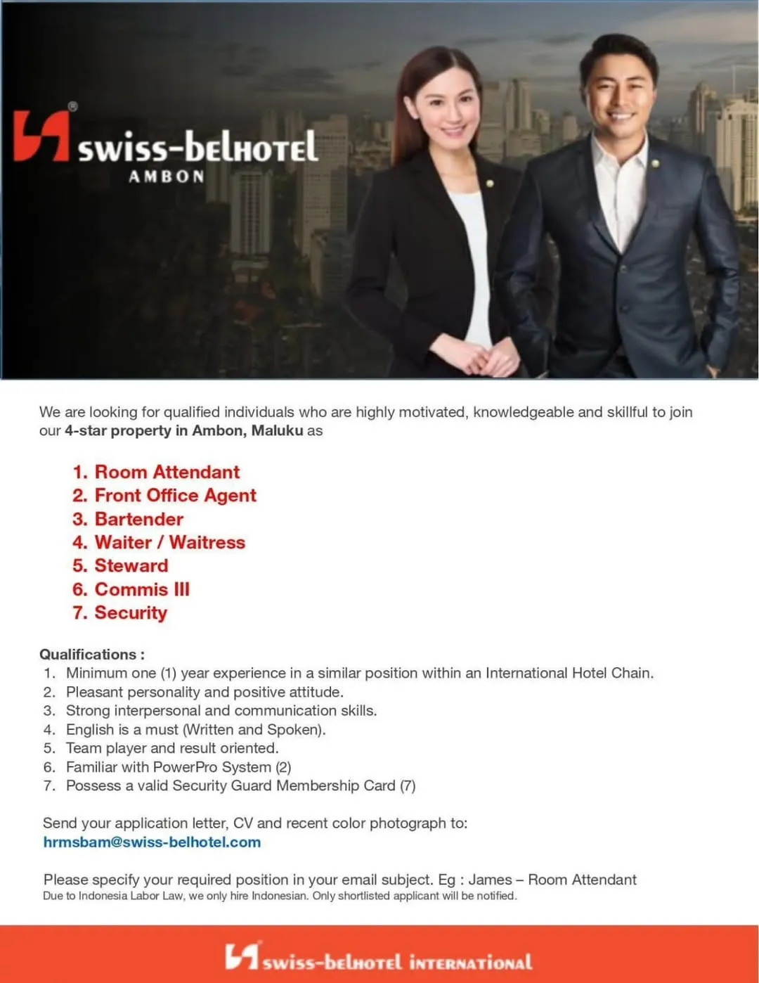Logo Swiss-Belhotel Ambon