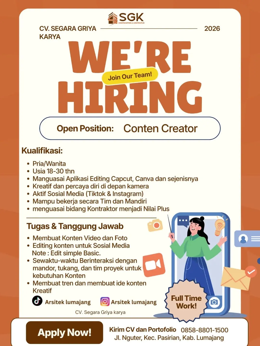 Logo CV. Segara Griya Karya