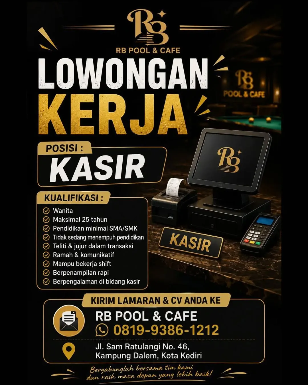 Logo RB Pool & Cafe
