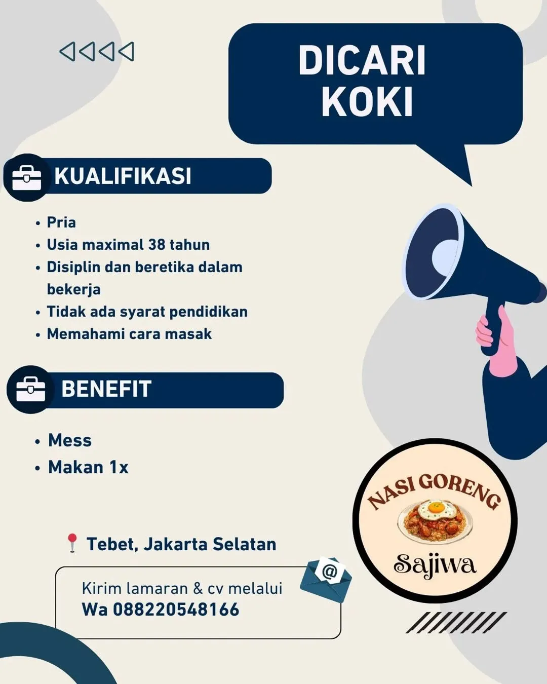 Logo Nasi Goreng Sajiwa